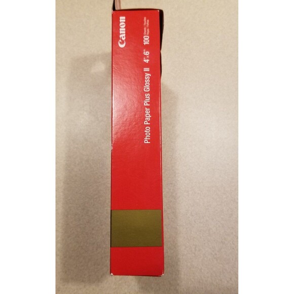 Canon pp-301 photo paper plus glossy II 4x6 100ct new sealed - Picture 4 of 6